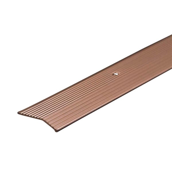 Tower Sealants M-D Building Products 0.3 in. H X 1.375 in. W X 72 in. L Pewter Pewter Aluminum Carpet Trim 43856 - main